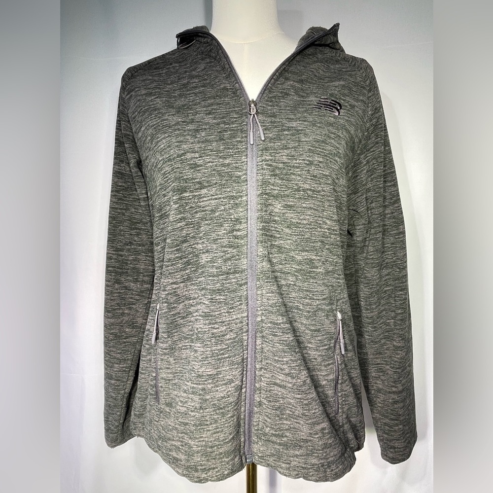 New Balance Jacket Womens Medium Black Sweater Athleisure Gorpcore Normcore